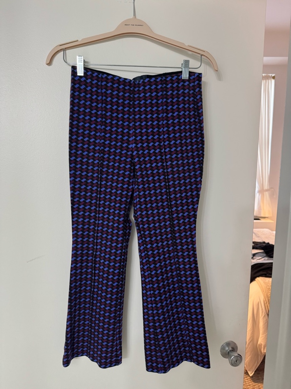 Anthropologie Maeve crop Flare work Pants